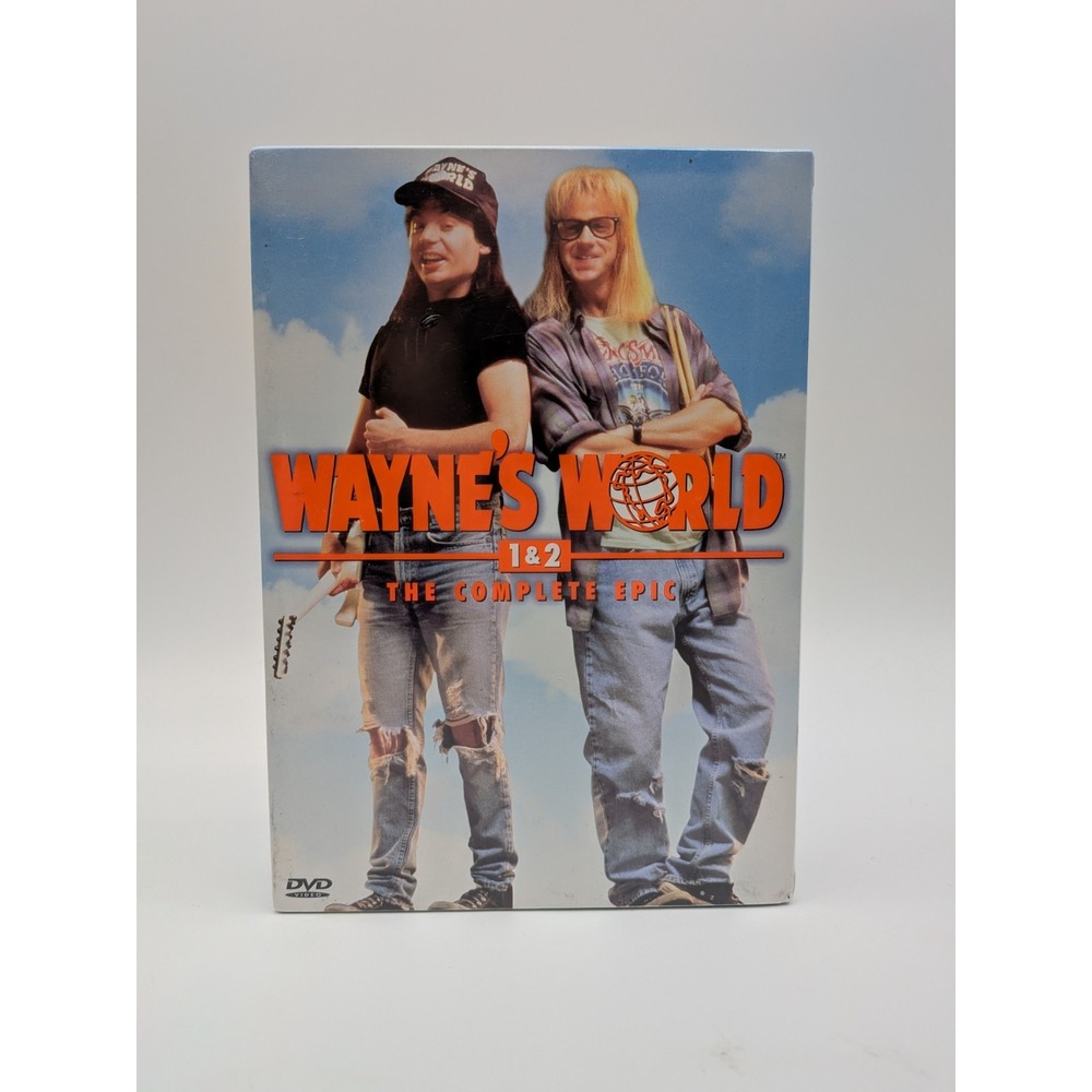 Wayne's World 1 & 2 The Complete Epic DVD Set 2001 New